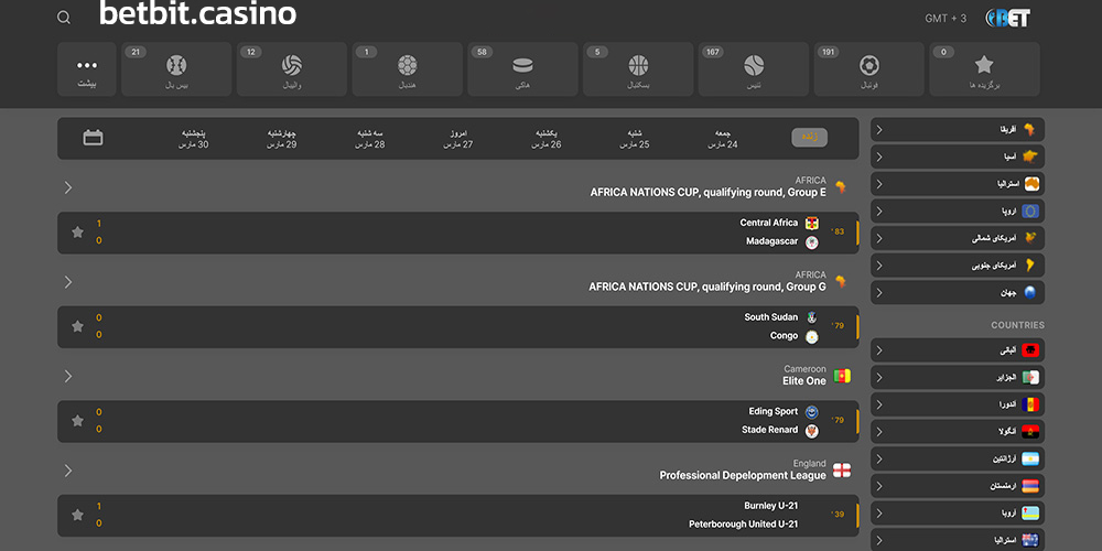 پیش بینی ورزشی در iBet